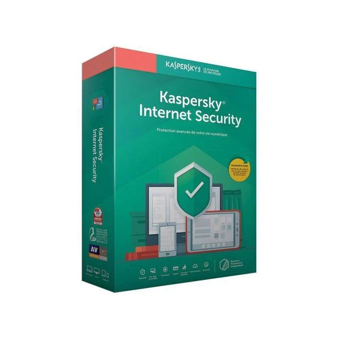 Kaspersky Internet Security - 3 Postes + 1 Offert - Validité 1an Kaspersky Internet Security - 3 Postes + 1 Offert - Validité 1an